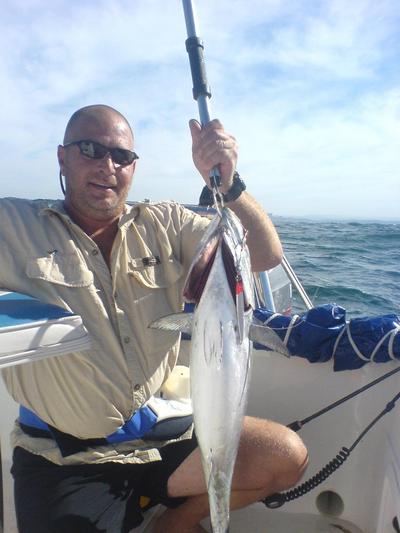 Tuna on Vertical Jig