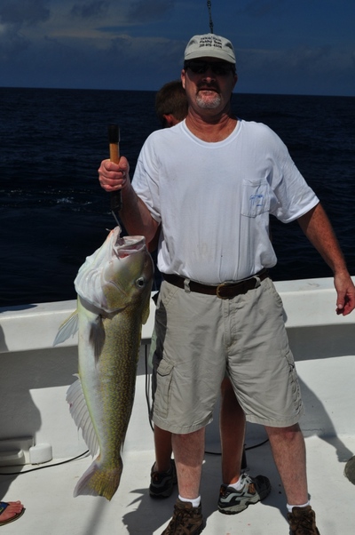 Will Angerson With a big Orange Beach Golden Tilefish!