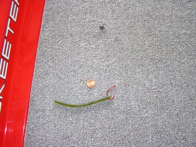 basic drop shot rig ready to fish!