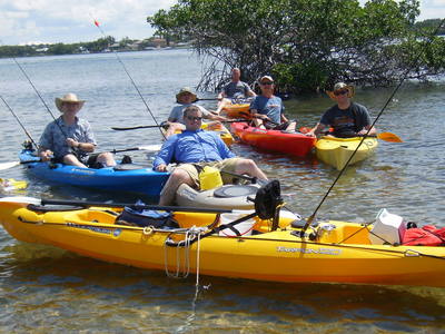 Michigan boys on a kayak charter!!