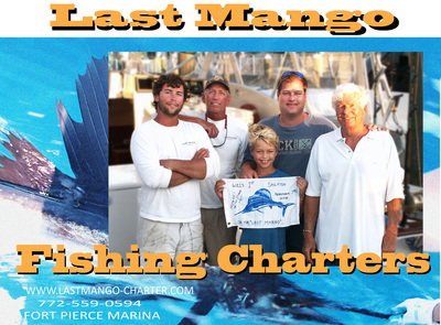 Will\'s 1st Sailfish (on the Last Mango)