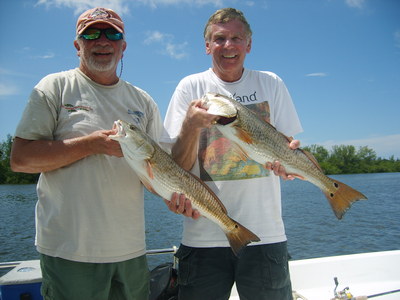 A couple reds from the chum line