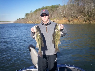 A client of Reeds Guide Service with two big spots!