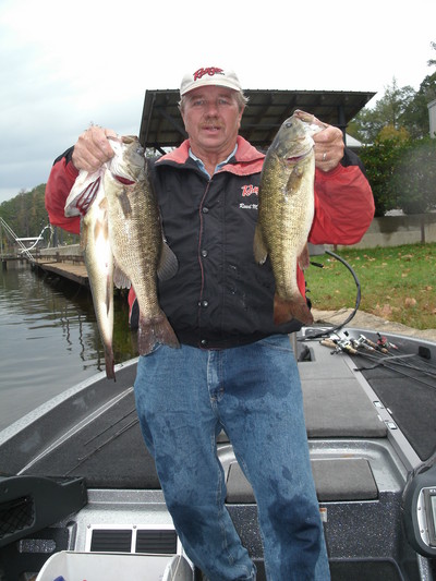 Big Spotted bass caught on topwater lures!