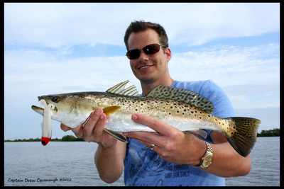 Florida Seatrout With A DOA Baitbuster