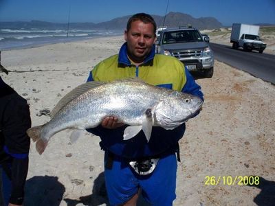 Cob landed from the surf