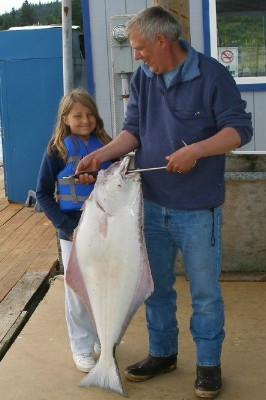 should she have to buy a second halibut