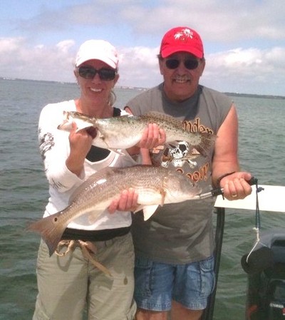 Clearwater redfish and trout