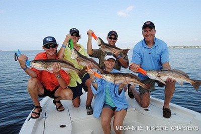 The reds were chewing this day!