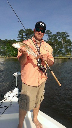 Capt. John with a little 17