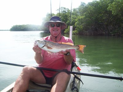 Steve of Anna Maria Island with a slot Refish