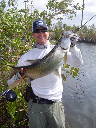 My small Tarpon held up for a quick pic!