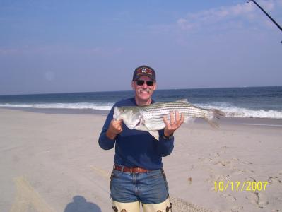 Ron Kenwood's first Striper ever!