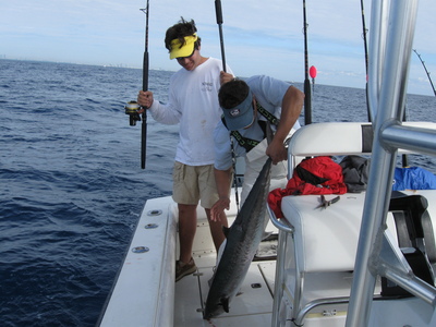 Big King hits the deck!