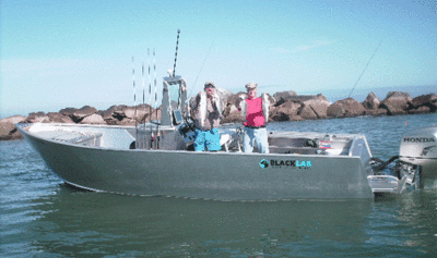 the only 26' Plate Alloy charter boat in area.