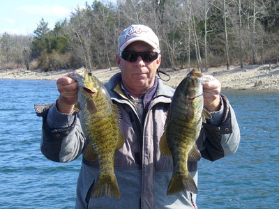 A couple 3 1/4 pound smallies