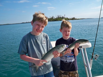 Turner and Frank Mullins having fun on the river....