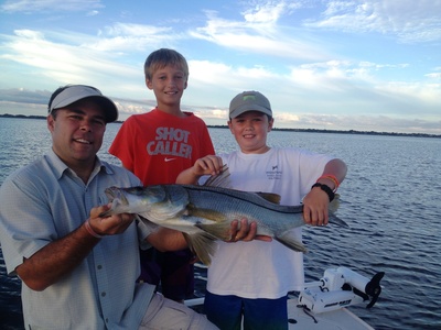 Bowman, Christian and Alex showing off a 33