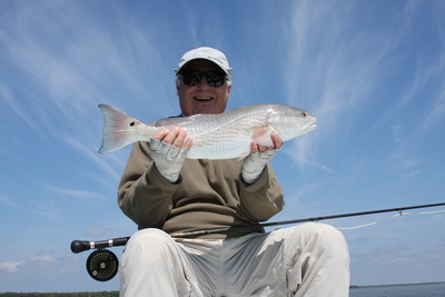 Flyfishing for redfish