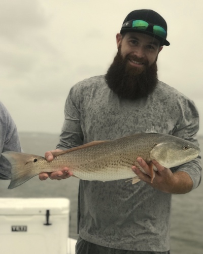 Rainy day redfishing