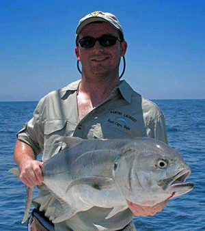 Chris Ginnings, El Paso TX, with an Inshore Jack