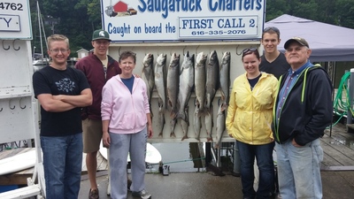 Lake Trout and Chinook Salmon