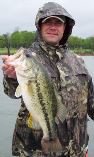 Female dropping eggs