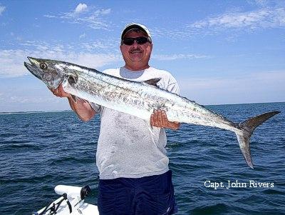 Craig, was all simles after he landed this monster King!