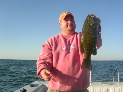 Erie Quest Charters can take you to your trophy Smallmouth Bass