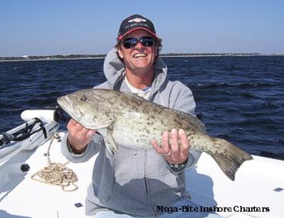 Terry's first ever Grouper!