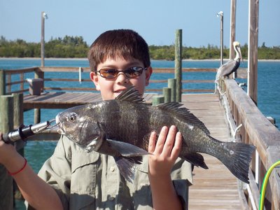 James Murray with his black drum.