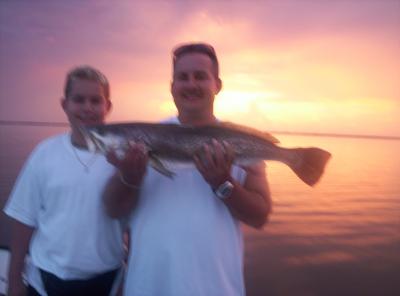 Dwight and Ryan with an early morning 8 pound