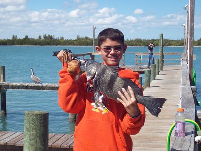 Jack Murray with his black drum