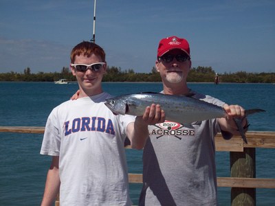 Kevin & Pat with a nice spanish they caught