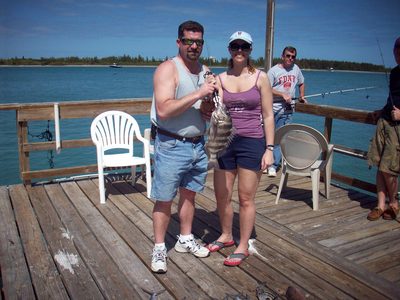 The Lyon's with a nice sheepshead.