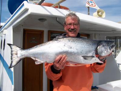 Even Capt. Tom Mattusch got a fish