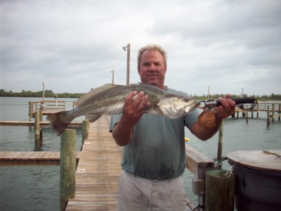 Bill Burrows with his 7 pound trout.