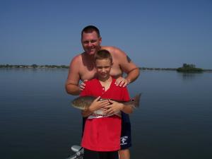 Bob and Bobby with another redfish...