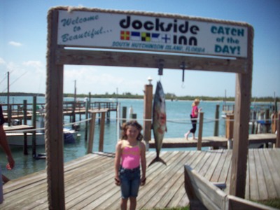 Savannah Ward with her kingfish