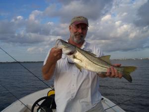 Wintertime snook fishing can be fun!