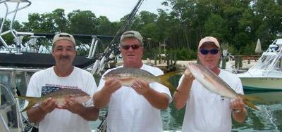 Keith Gosney of Ft. Thomas KY, Mike Kinsella of Bradenton FL and Matt Kinsella of Ft. Thomas KY