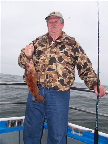 SF Bay Area SCI Treasurer Jim Peters with a Bolina