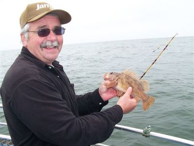 SF Bay Area SCI President Dwight Ortmann with a Bolina