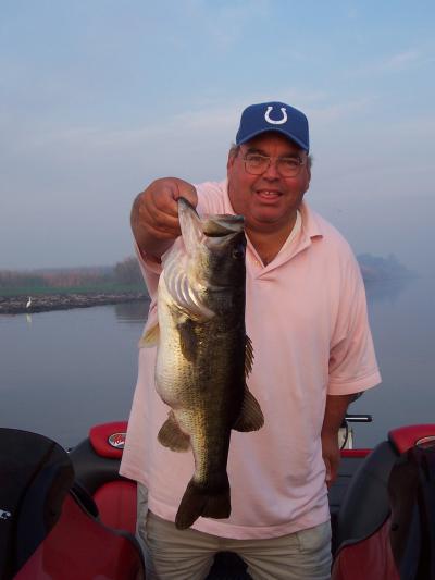 Steve Donnley with an 8 # bass