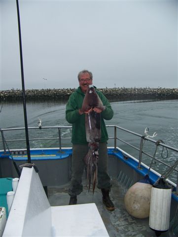 First Humboldt, too big for the tests, now it will be lunch