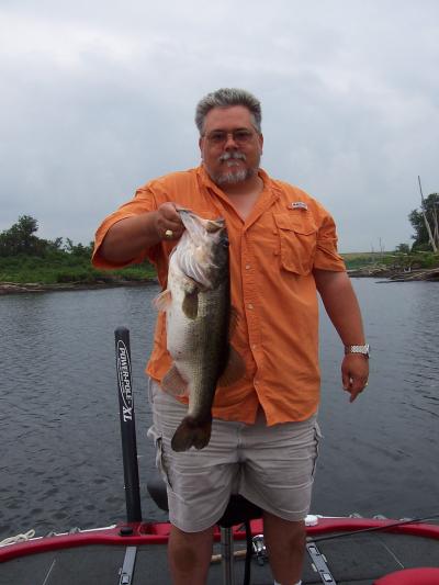 Charlie Breaux with a nice Okeechobee bass