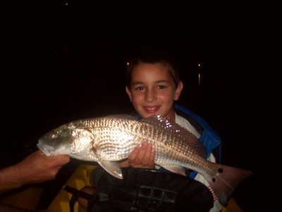 Not bad for his first Redfish