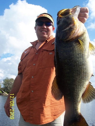 Mike From Texas With His Trophy FL Bass