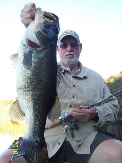 Joe With his little 7 pounder.Your welcome Bill