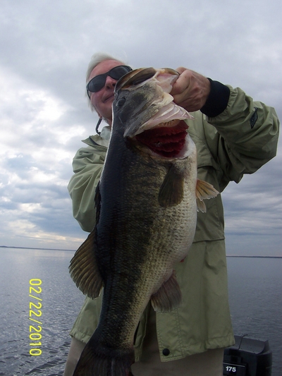 Mr Clarks 13 LB St Johns RiverTrophy Bass